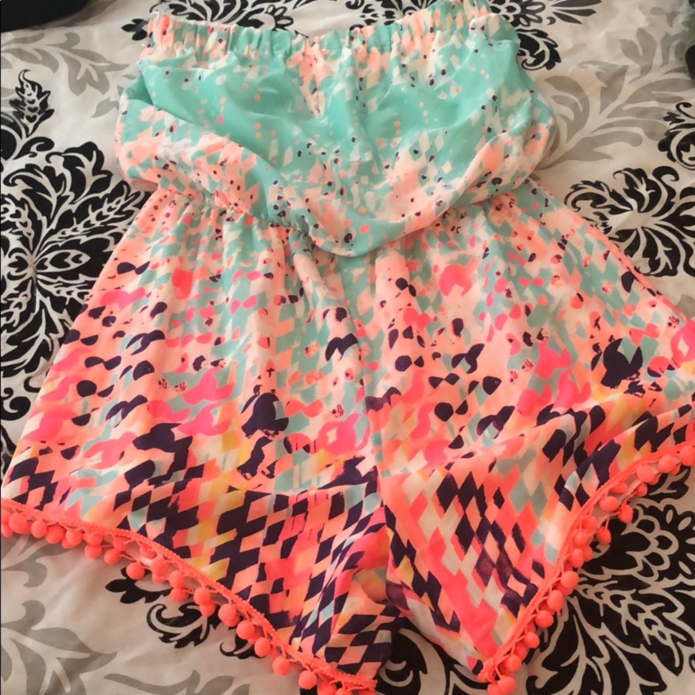 colorful romper